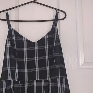 old navy plaid dress - size XL